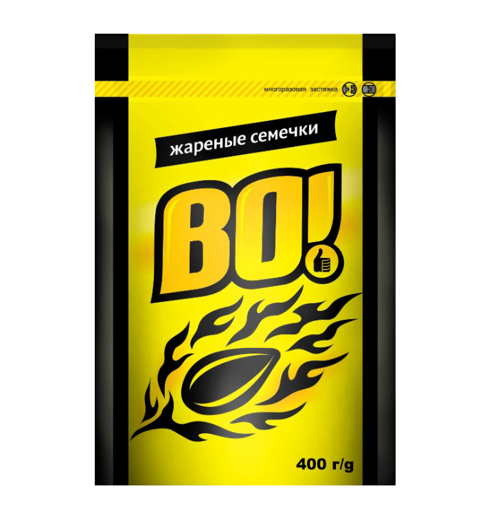 Семечка жар. "ВО" 400гр/12шт (№В3) г.Новосибирск