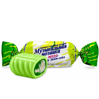 Карамель Музыкальная Мозайка ЛИМОН-ЛАЙМ 1кг*8шт (Волгоград)