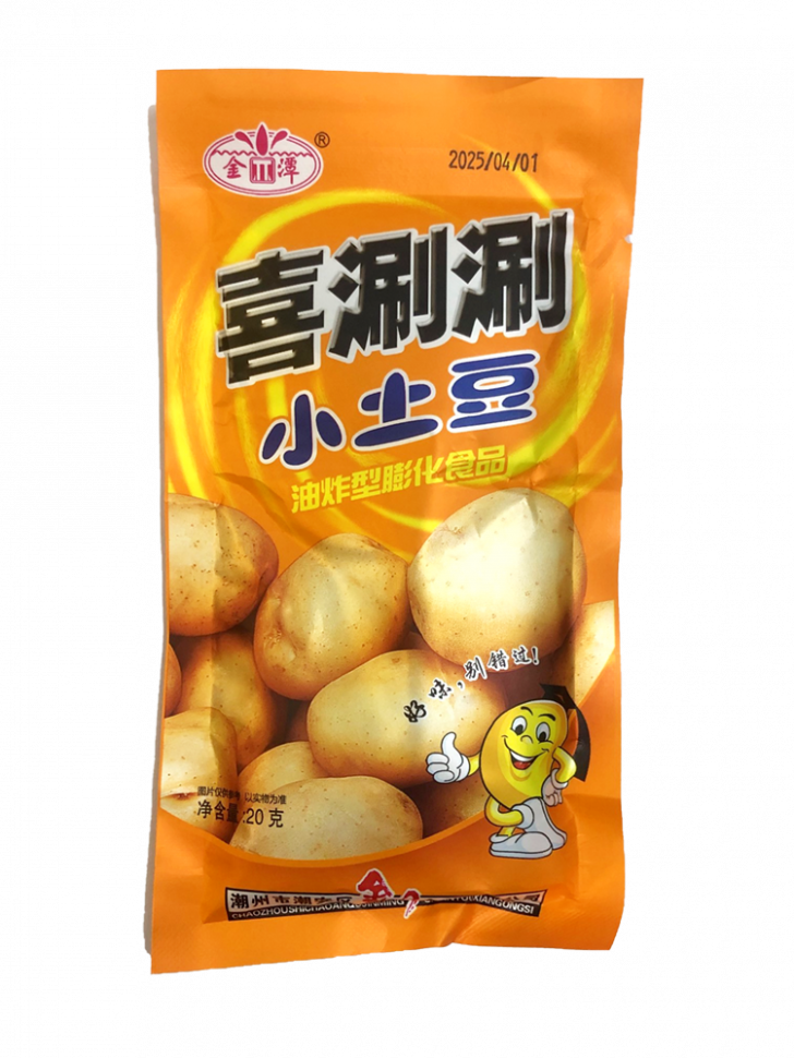 Чипсы "Картофельные" 20гр*20 шт КИТАЙ