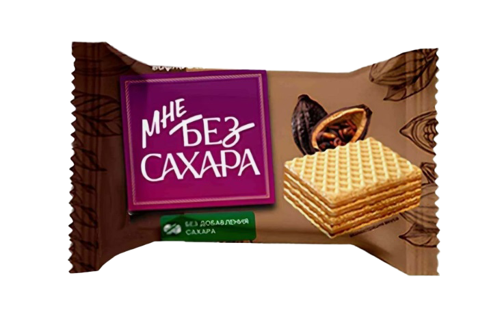 Конфеты вафельные МНЕ БЕЗ САХАРА С Какао 3кг (Акконд) Чебоксары