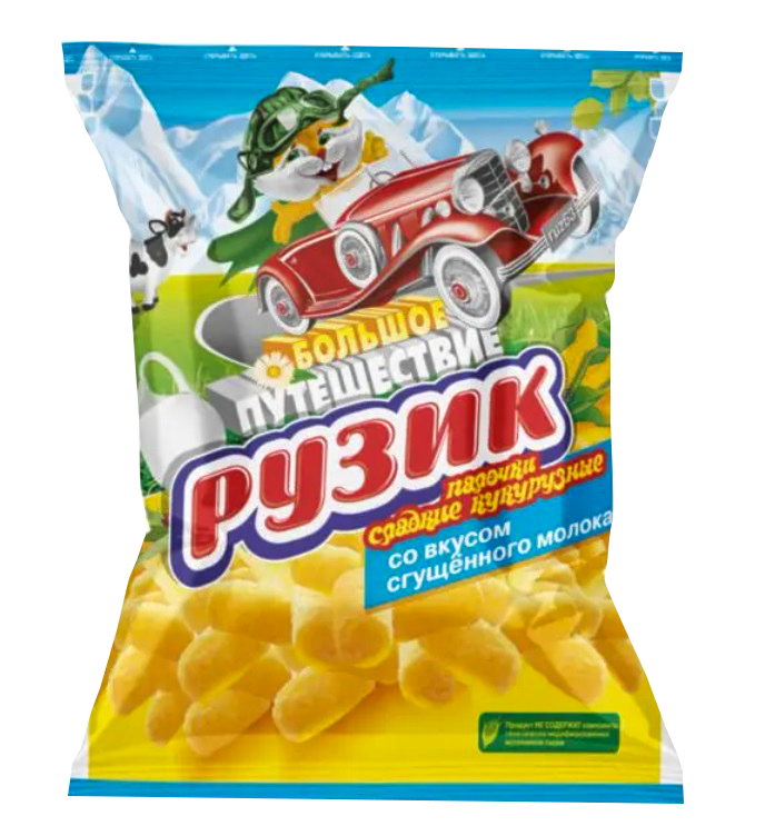 КУКУРУЗНЫЕ ПАЛОЧКИ РУЗИК (сгущ.) 90гр*20шт