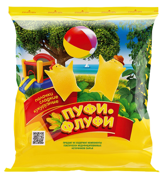 КУКУРУЗНЫЕ ПАЛОЧКИ ПУФИ-ФЛУФИ 75гр*20шт
