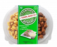 Сухарики бородинские и Арахис со вкусом холодца и хрена КОР 100гр*24