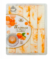 Пастила со вкусом мандарина(мраморная) 210гр*25шт г.Челябинск