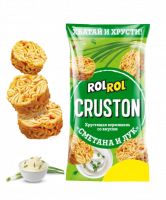 Снеки макаронные Рол-Рол Сметана и лук 60г*24шт МФС (Москва)