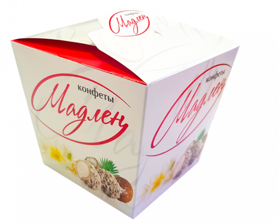 Набор Конфет Мадлен Со вкусом Кокоса 150гр*8шт  Шок. Традиции г.Новосибирск