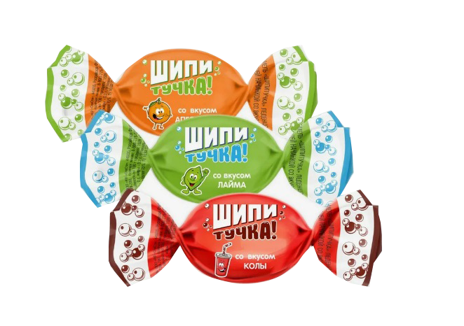 Карамель Шипитучка леденцовая микс  1кг*5шт (Сласти)