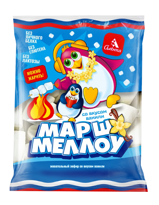 Маршмеллоу "ВАНИЛЬ" 150гр*10 шт