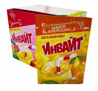Напиток растворимый ИНВАЙТ МАНГО-АПЕЛЬСИН 12гр*24 шт