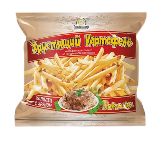Картофель хрустящий "Пивасики" со вкусом холодец/хрен  40гр*10 шт
