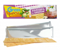 Чипсы картофельные "Gross" холодец/хрен 80гр*25шт