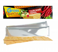 Чипсы картофельные "Gross" тайский перец 80гр*25шт