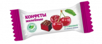 Конфеты глазированные ЖЕЛЕЙНЫЕ СО СТЕВИЕЙ со вкусом вишни 200гр*10шт (Энгельс) Покровск