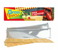 Чипсы картофельные "Gross" Рак с укропчиком 80гр*25шт