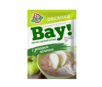 Каша овс.не тр.варки ВАУ Зел.яблоко со сливками 40г*25шт