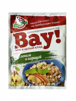 Каша овс.не тр.варки ВАУ Яблоко+корица 40г*25шт