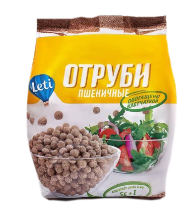 Отруби пшеничные экструдированные 100гр*12шт ГМ