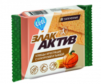 Хлебцы хрустящие ЗлакАктив с кукурузой и тыквой 60гр*22шт ГМ