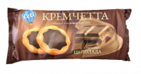Печенье сахарное "Кремчетта" с ароматом шоколада 440г.*8шт ГМ
