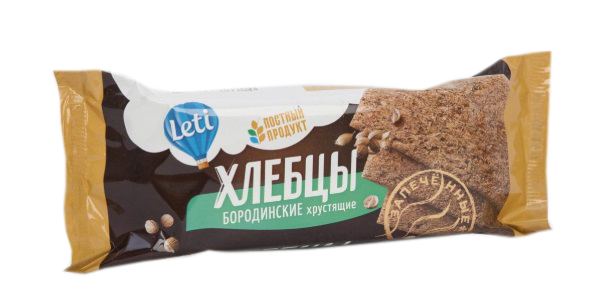 Хлебцы хрустящие бородинские запеченные 30гр*30шт ГМ