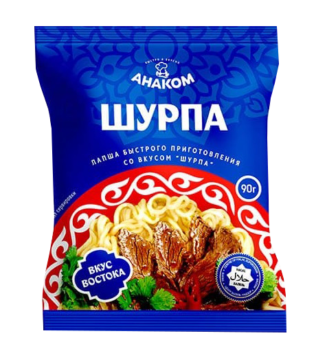 Лапша ВОСТОК ШУРПА 90гр х 40шт (Владимирская обл)