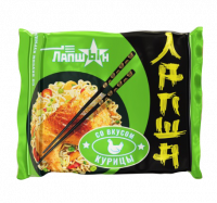 Лапша "ЛапшЫн" курица пакет 50гр*80шт