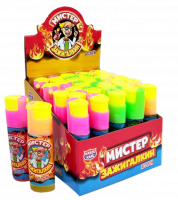 Жидкая конфета спрей Мистер Зажигалкин 20гр 30шт*20