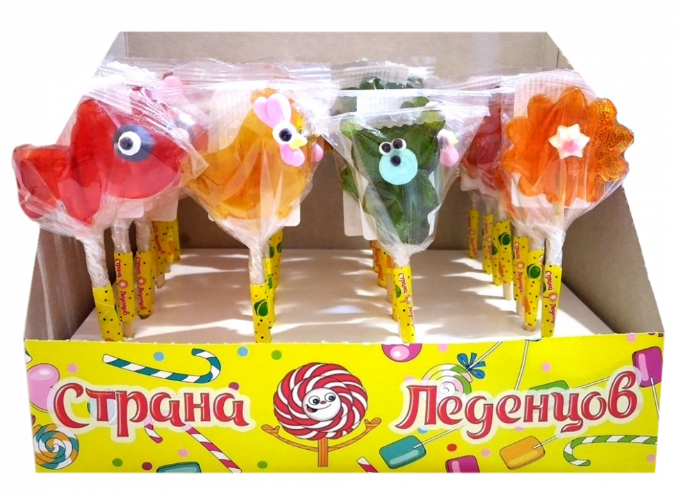 Леденец Детский ассортимент 15 гр*28 шт Трофимов