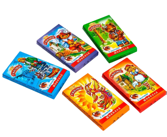 Плитка Шоколадная СКАЗКА фас.15гр*42шт (Нижний Новгород)