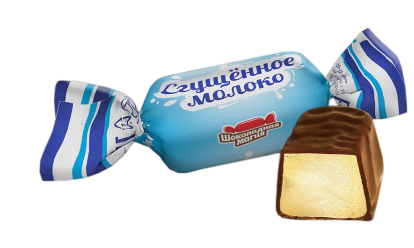 Конфеты шоколадные Сгущенное молоко 1кг*5 Шоколадная магияг.г.Пермь