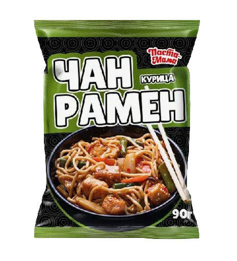 ЛБП РАМЕН ПАСТА МАМА брикет СО ВКУСОМ КУРИЦЫ 90гр х 40шт(Казахстан)